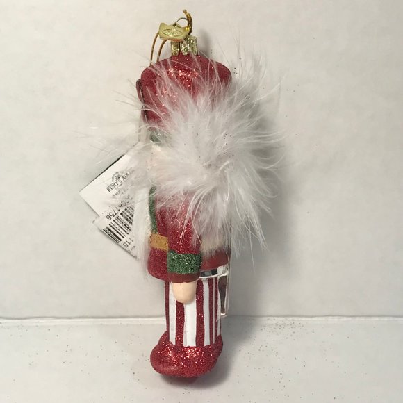 Kurt Adler Glass Nutcracker Toy Soldier Christmas Ornament Noble Gems Hand Blown - Picture 7 of 16